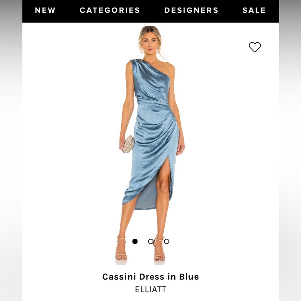 Elliatt Cassini Dress in Blue. Size M. New without tags